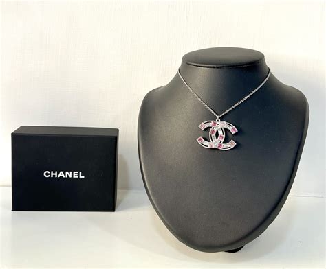 collana chanel doppia c|chanel collane.